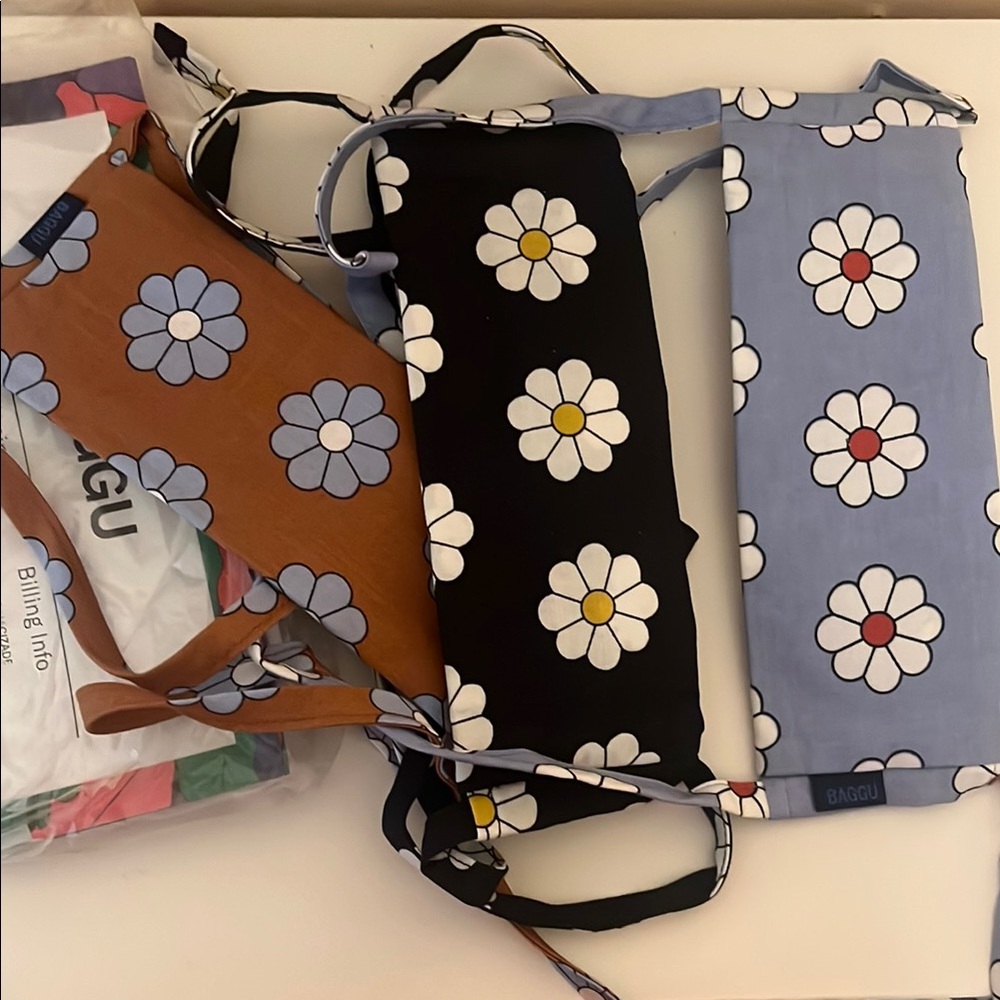 Baggu Daisy Print Face Masks Set Lot